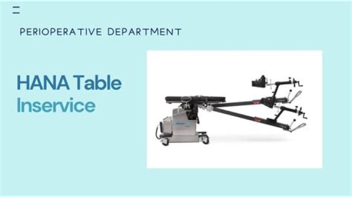 What is the Hana table