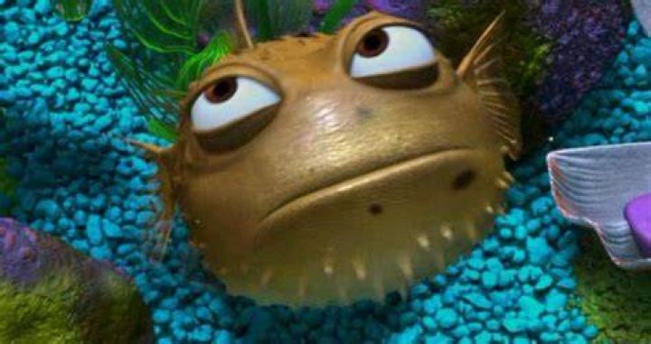 What is the name of the Blowfish in Finding Nemo