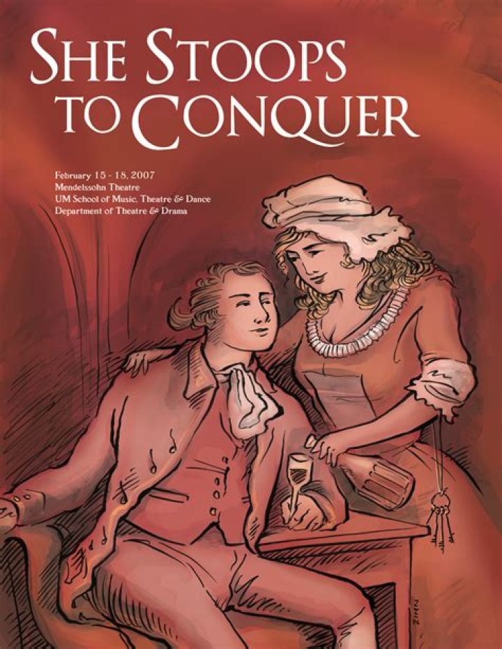 What is the play She Stoops to Conquer about