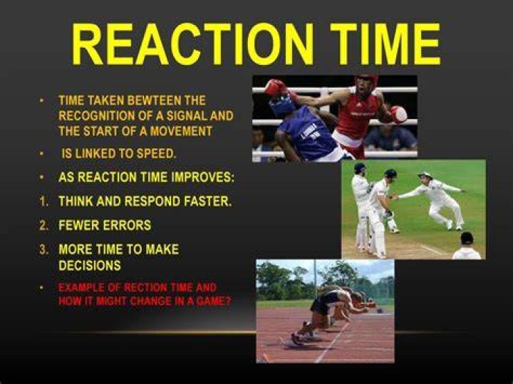 What is the reaction time