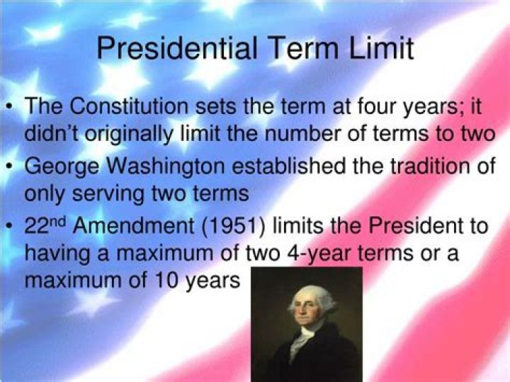 What is the term limit for president