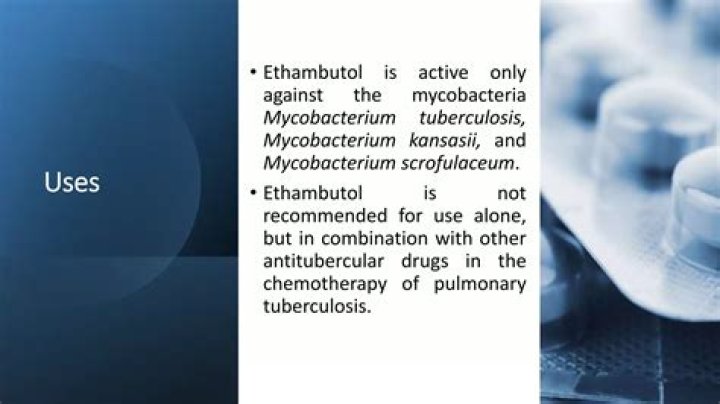 What is the use of ethambutol