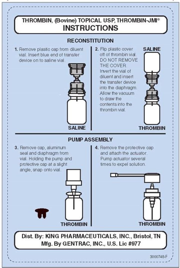What is topical thrombin