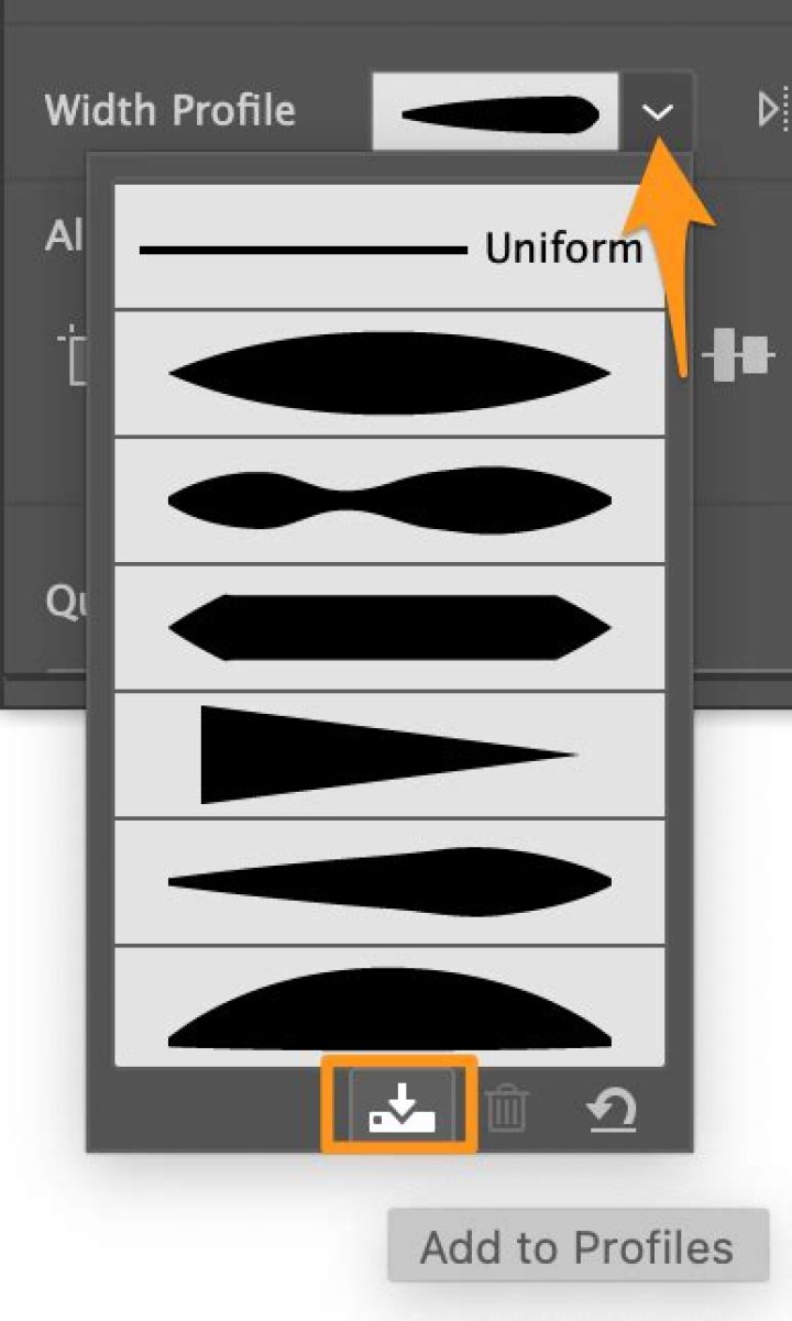 What is width tool in Illustrator