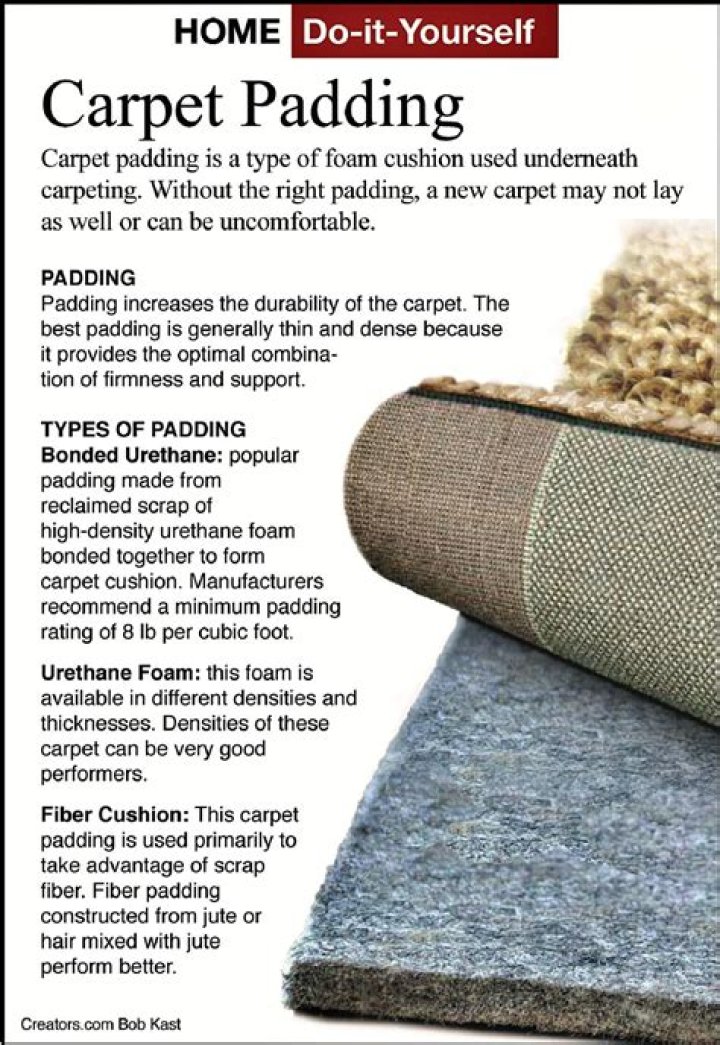 What kind of carpet padding is best
