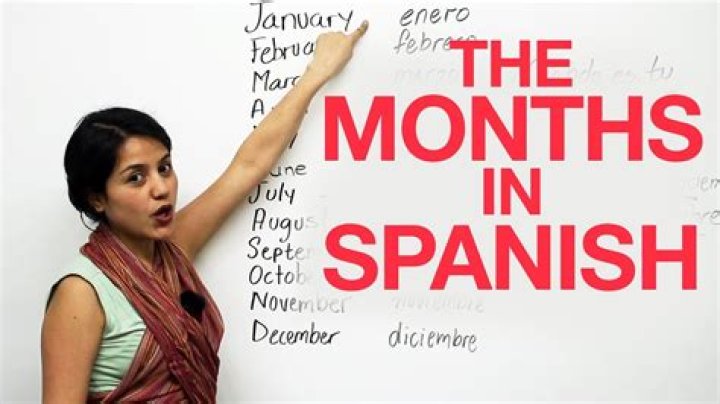 What month does ENE mean in Spanish