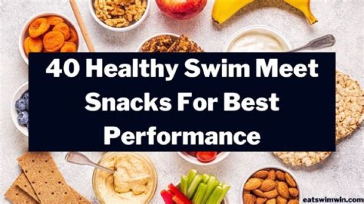 What should a swim meet eat