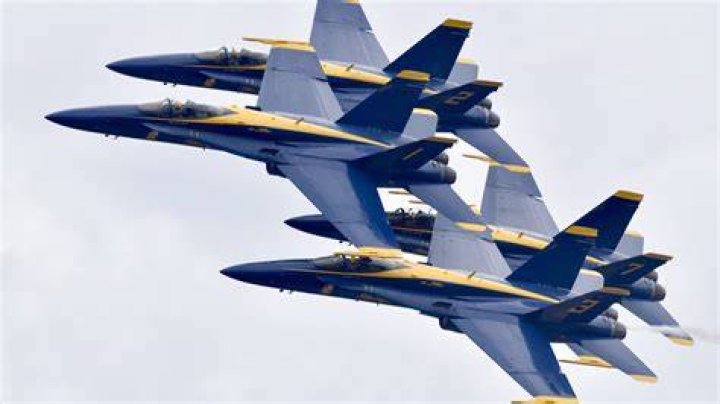 What Time Is Blue Angels flyover