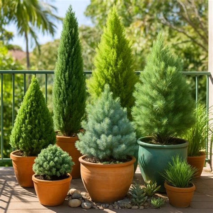 What to feed conifers in pots