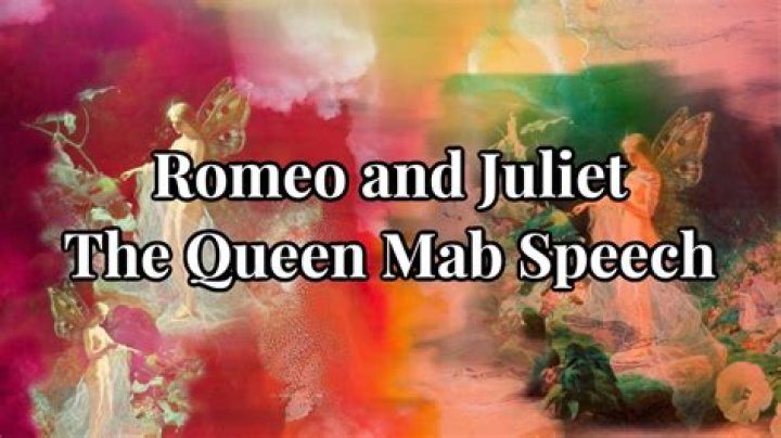 What was Mercutio Queen Mab speech about