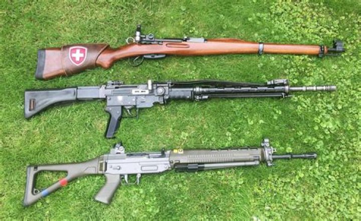 What weapon does the Swiss Army use