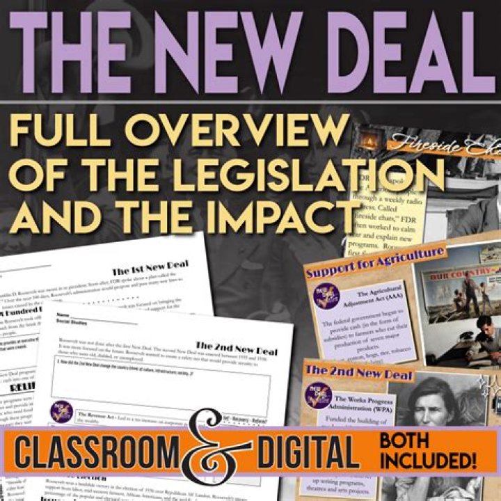 What were some New Deal programs