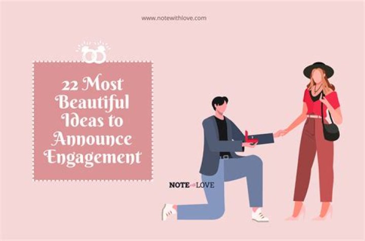 When should you announce your engagement