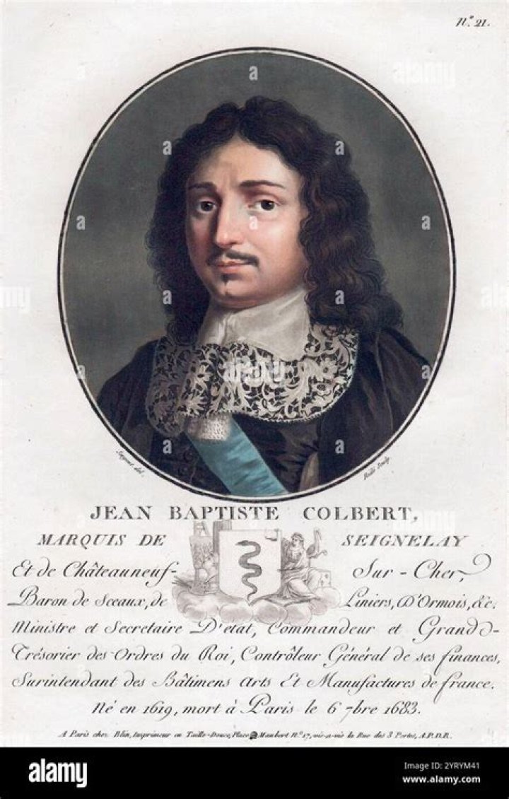 When was Jean Baptiste Colbert born