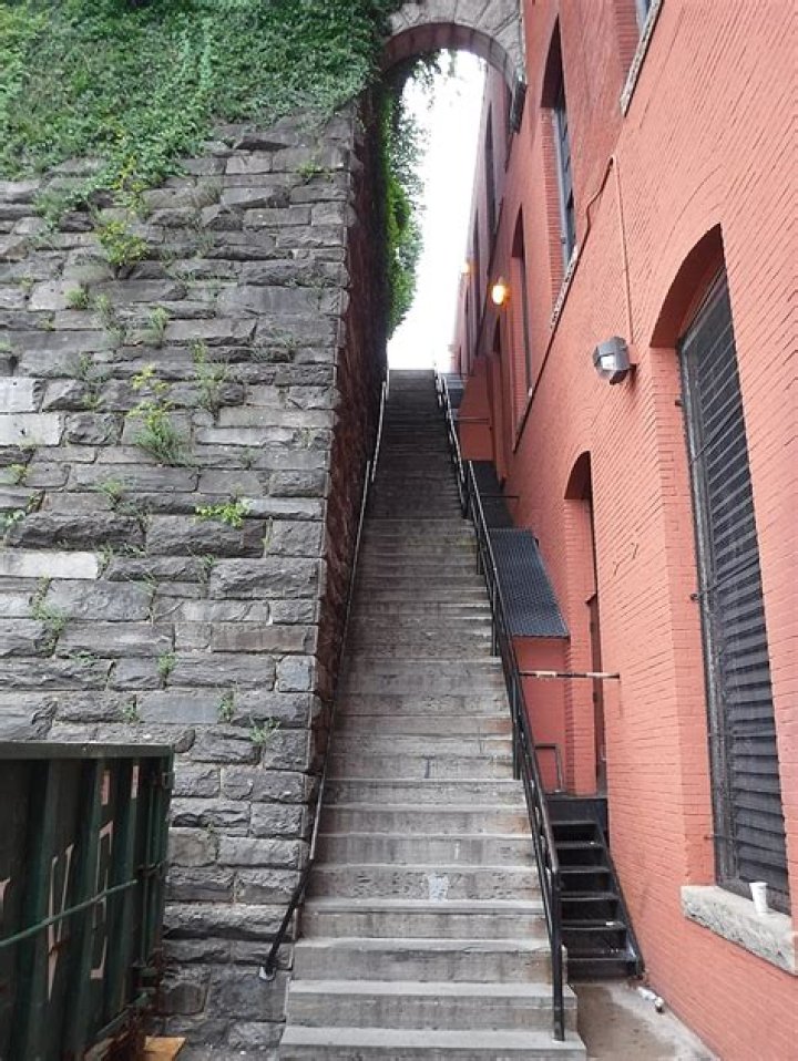 Where are the Exorcist stairs