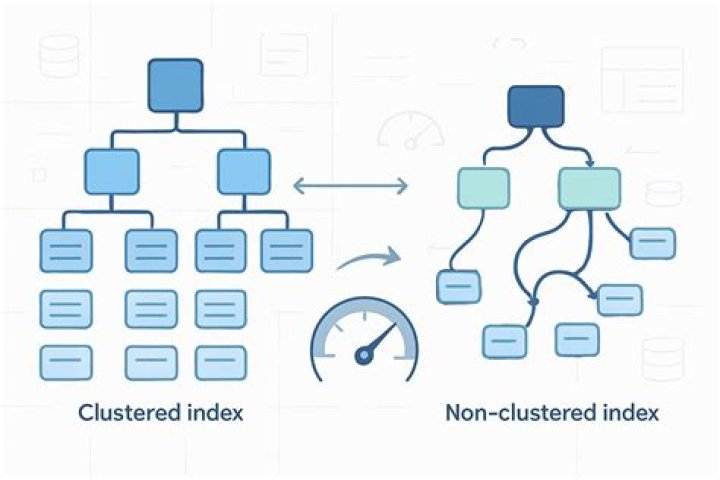 Where clustered index is stored