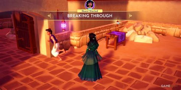 Where does breaking through take place