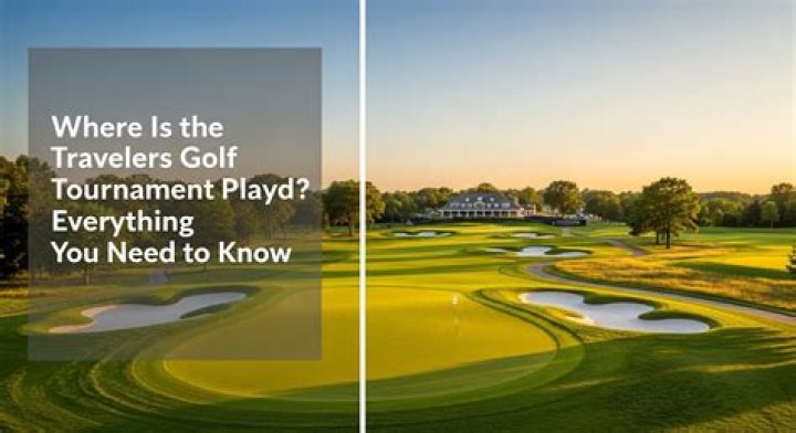 Where is the Travelers golf tournament