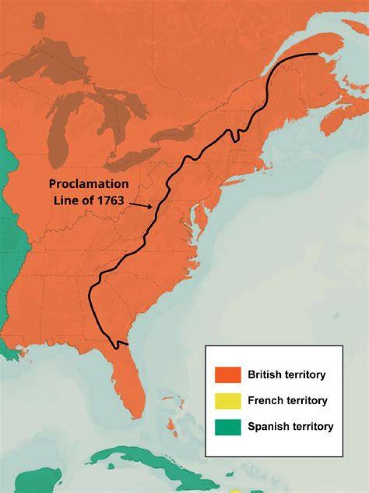 Where was the Proclamation Line 1763