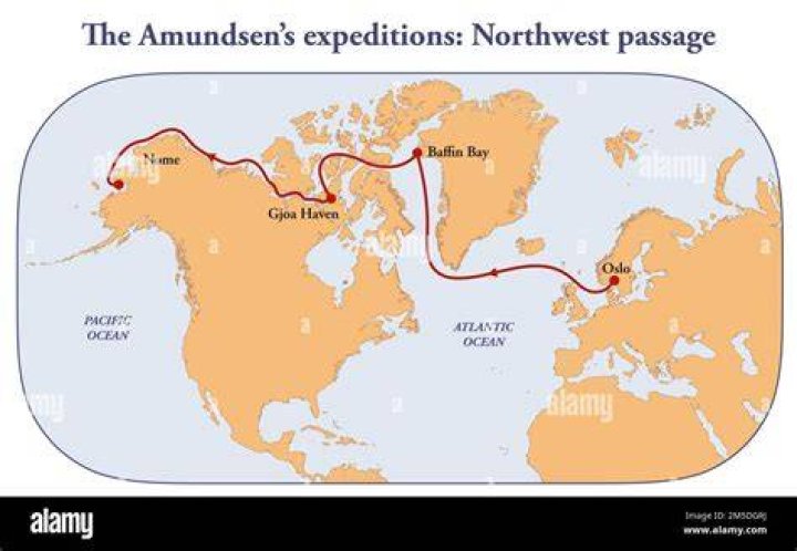 Which explorers searched for the Northwest Passage to Asia for England