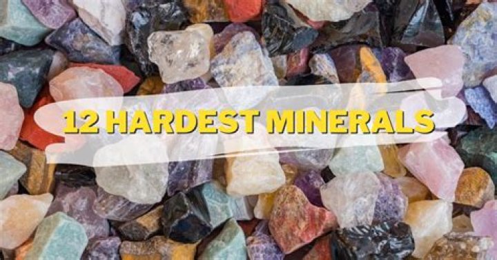 Which mineral is the hardest