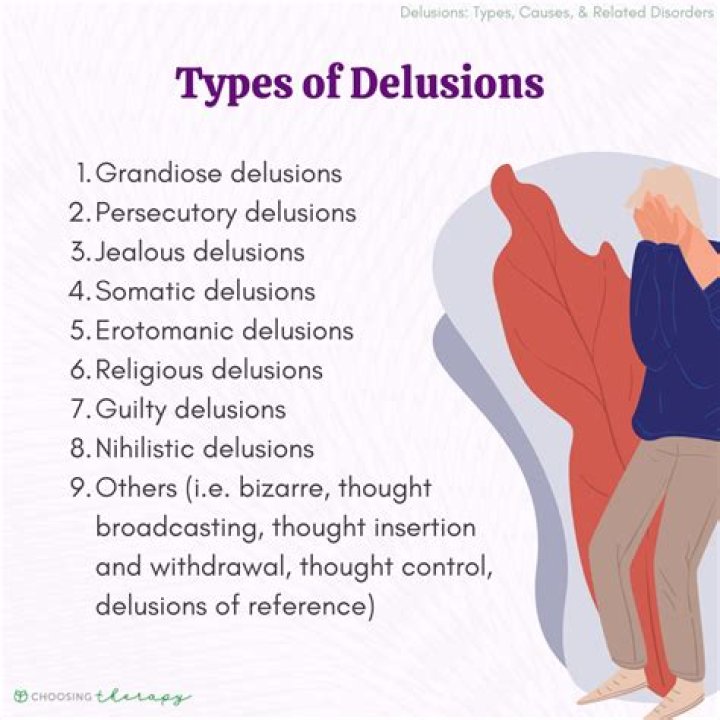 Which of the following defines the jealous type of delusional disorder
