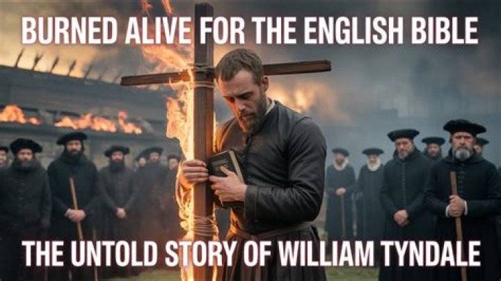 Who burned William Tyndale