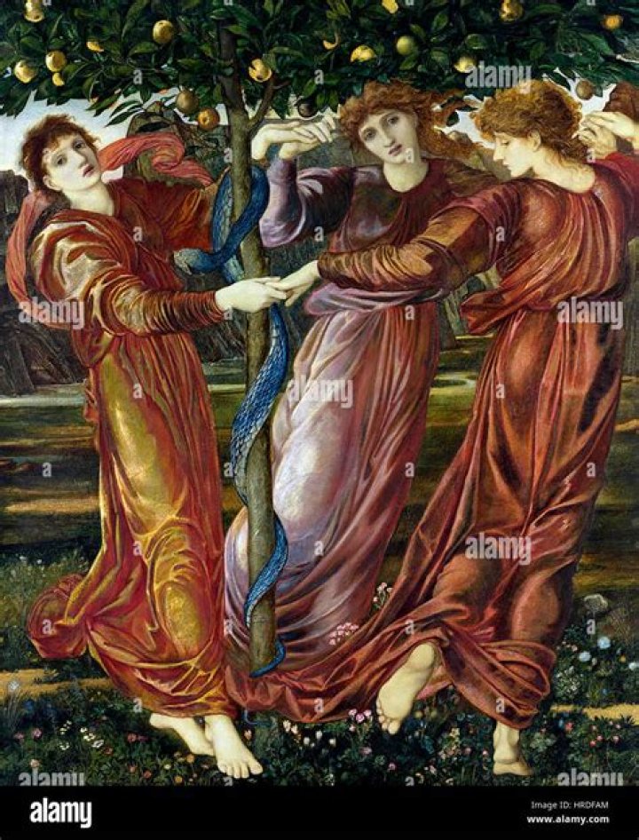 Who guarded the garden of Hesperides