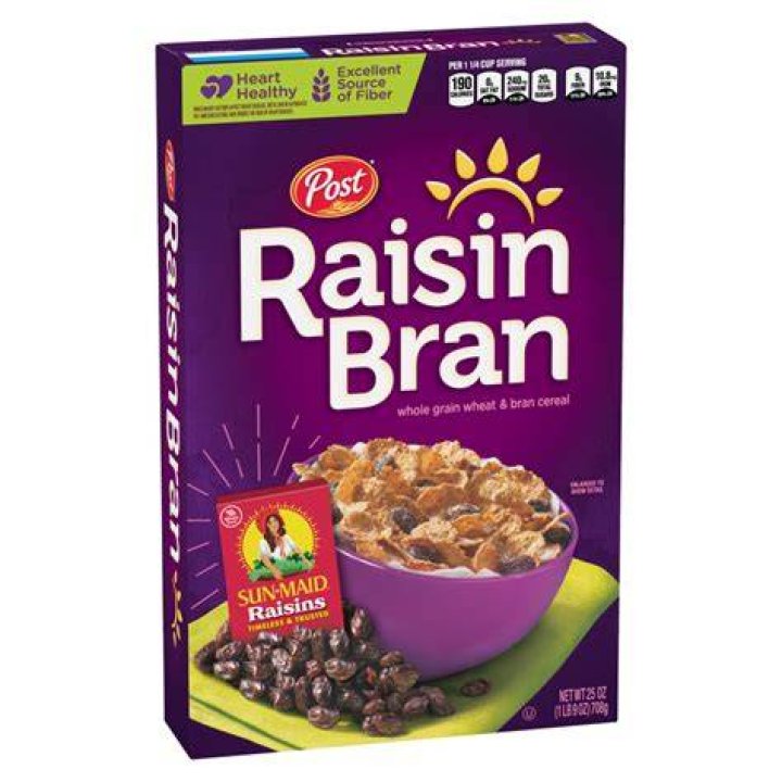 Who makes Post Raisin Bran