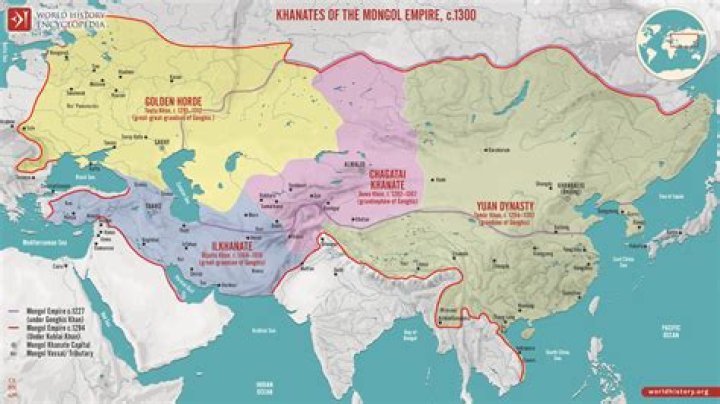 Who ruled each Khanate