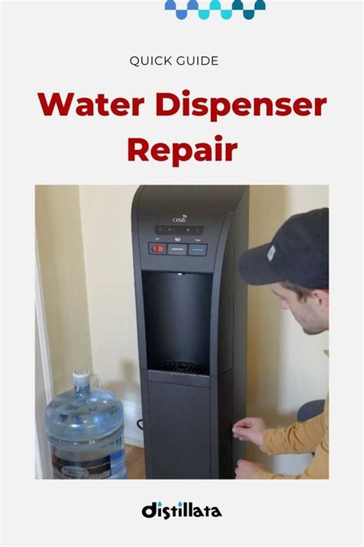 Why does my water cooler not dispense water