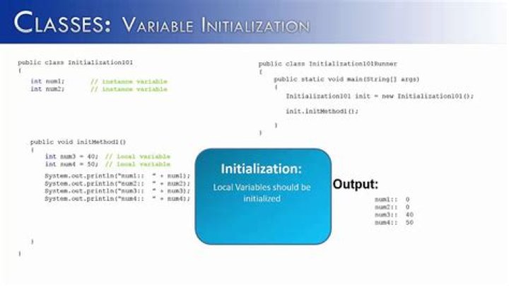 Why local variables are not initialized in Java