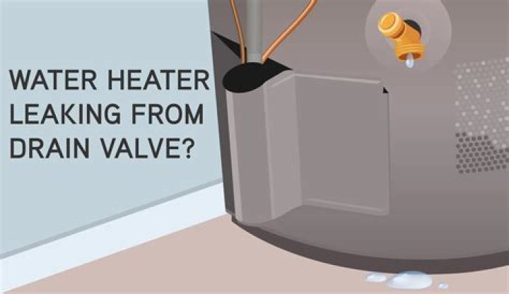 Why would water heater leak from top